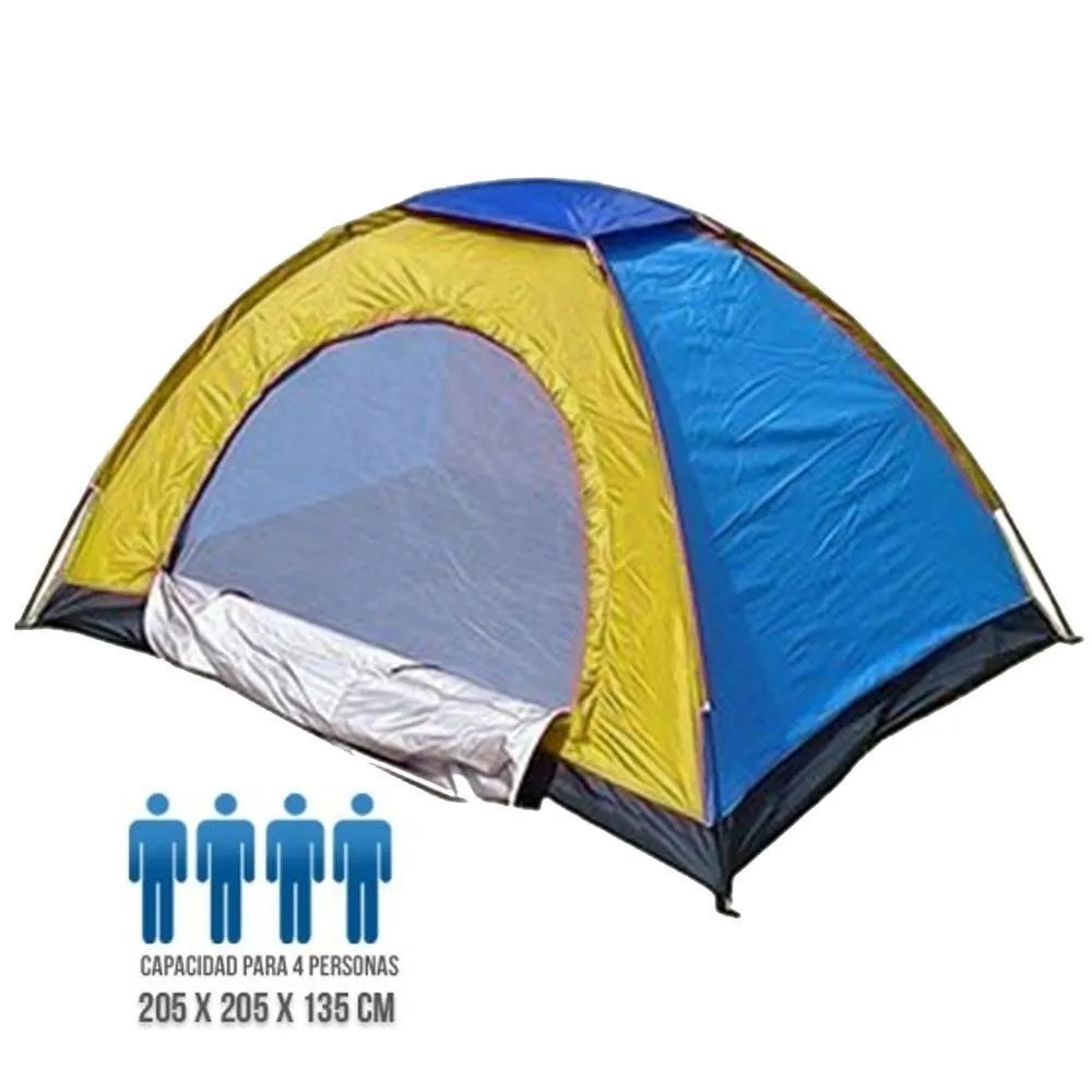 Miniatura 7 de Carpa Para Camping 4Personas Impermeable
